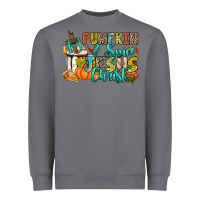 Storm Pumpkin spice and Jesus Christ Heavyweight Sweatshirt - RanaPortraitStore