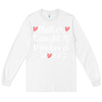 White mother daughter weekend 2022 girls trip family vacation t shirt Long Sleeve Tee - linhVisuals