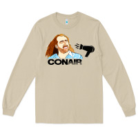 Mushroom nicolas cage conair Long Sleeve Tee - linhVisuals