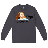 Smoke nicolas cage conair Long Sleeve Tee - linhVisuals