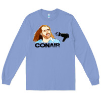 Colony Blue nicolas cage conair Long Sleeve Tee - linhVisuals