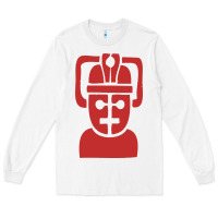 White cyberman Long Sleeve Tee - linhVisuals