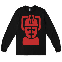 Black cyberman Long Sleeve Tee - linhVisuals