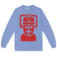 Colony Blue cyberman Long Sleeve Tee - linhVisuals