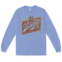 Colony Blue schlitz beer Long Sleeve Tee - linhVisuals