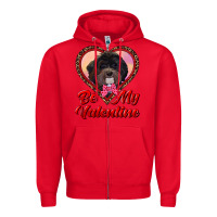 Red be my valentine Zipper Hoodie - RanaPortraitStore