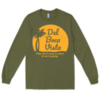 Army Green seinfeld del boca retirement community Long Sleeve Tee - linhVisuals