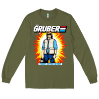 Army Green macgruber action figure Long Sleeve Tee - linhVisuals