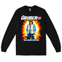 Black macgruber action figure Long Sleeve Tee - linhVisuals