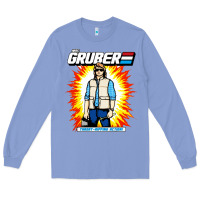 Colony Blue macgruber action figure Long Sleeve Tee - linhVisuals