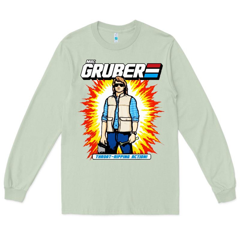 Macgruber Action Figure Long Sleeve Tee by linhVisuals | Teevron
