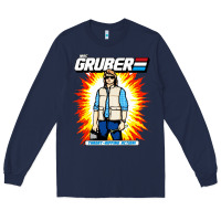 Navy macgruber action figure Long Sleeve Tee - linhVisuals