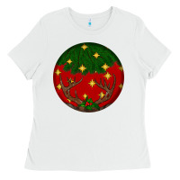 White christmas Ladies Tee - BundleAndBundleShop