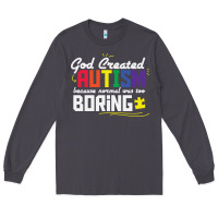 Smoke god created autism normal was too boring Long Sleeve Tee - linhVisuals