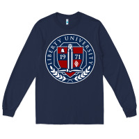 Navy liberty university seal Long Sleeve Tee - linhVisuals