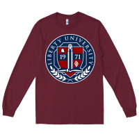 Burgundy liberty university seal Long Sleeve Tee - linhVisuals