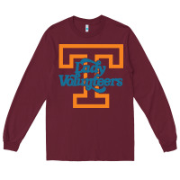 Burgundy tennessee lady volunteers Long Sleeve Tee - linhVisuals