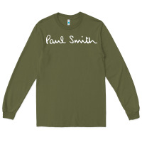 Army Green Paul Smith Long Sleeve Tee - linhVisuals