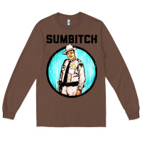 Chestnut sumbitch Long Sleeve Tee - linhVisuals