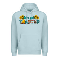 Blue Mist let's get toasted Premium Hoodie - Artiststas