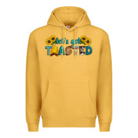 Mustard let's get toasted Premium Hoodie - Artiststas