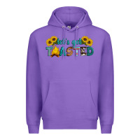 Purple let's get toasted Premium Hoodie - Artiststas