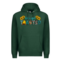 Sports Green let's get toasted Premium Hoodie - Artiststas