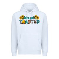 White let's get toasted Premium Hoodie - Artiststas