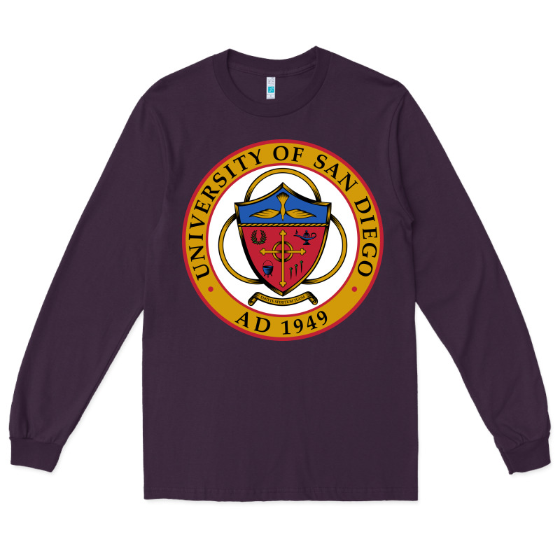 University Of San Diego Long Sleeve Tee by linhVisuals | Teevron