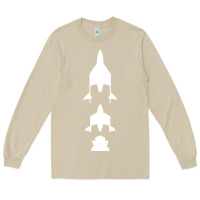 Mushroom Virgin Galactic Evolution Long Sleeve Tee - linhVisuals