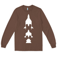Chestnut Virgin Galactic Evolution Long Sleeve Tee - linhVisuals