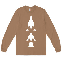 Toasted Coconut Virgin Galactic Evolution Long Sleeve Tee - linhVisuals