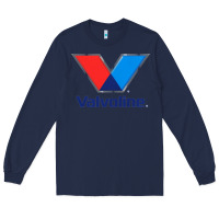 Navy Valvoline Long Sleeve Tee - linhVisuals