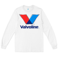 White Valvoline Long Sleeve Tee - linhVisuals
