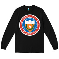 Black university of texas at arlington seal Long Sleeve Tee - linhVisuals