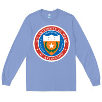 Colony Blue university of texas at arlington seal Long Sleeve Tee - linhVisuals