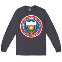 Smoke university of texas at arlington seal Long Sleeve Tee - linhVisuals