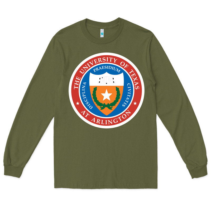 University Of Texas At Arlington Seal Long Sleeve Tee by linhVisuals | Teevron