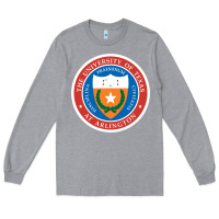 Heather Grey university of texas at arlington seal Long Sleeve Tee - linhVisuals