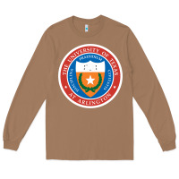 Toasted Coconut university of texas at arlington seal Long Sleeve Tee - linhVisuals