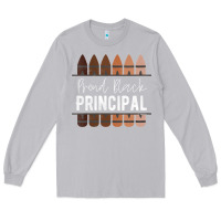 Moon Dust womens proud black principal, black history month school principal v n Long Sleeve Tee - linhVisuals