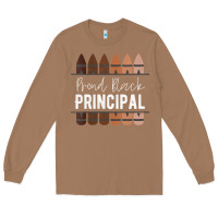 Toasted Coconut womens proud black principal, black history month school principal v n Long Sleeve Tee - linhVisuals