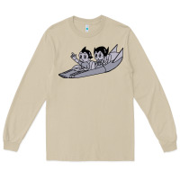 Mushroom newastro boy and uran Long Sleeve Tee - linhVisuals