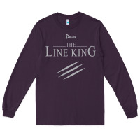 Plum funny drugs the line king design Long Sleeve Tee - linhVisuals