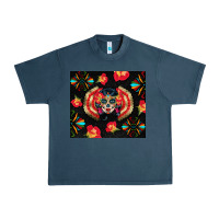 Midnight Navy sugar skull tumbler Urban Heavy Tee - BundleAndBundleShop
