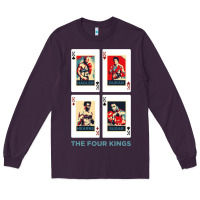 Plum the four kings of boxing Long Sleeve Tee - linhVisuals