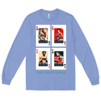 Colony Blue the four kings of boxing Long Sleeve Tee - linhVisuals