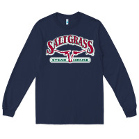 Navy Saltgrass Steakhouse Long Sleeve Tee - linhVisuals