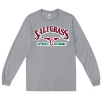 Heather Grey Saltgrass Steakhouse Long Sleeve Tee - linhVisuals