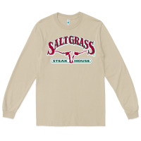 Mushroom Saltgrass Steakhouse Long Sleeve Tee - linhVisuals